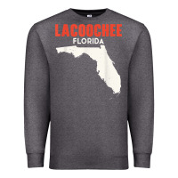 Charcoal Heather lacoochee florida usa state america travel floridian t shirt Premium Sweatshirt - longCreatives