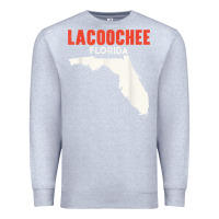 Heather Grey lacoochee florida usa state america travel floridian t shirt Premium Sweatshirt - longCreatives