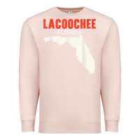 Pale Pink lacoochee florida usa state america travel floridian t shirt Premium Sweatshirt - longCreatives