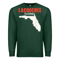 Sports Green lacoochee florida usa state america travel floridian t shirt Premium Sweatshirt - longCreatives