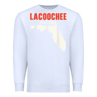 White lacoochee florida usa state america travel floridian t shirt Premium Sweatshirt - longCreatives