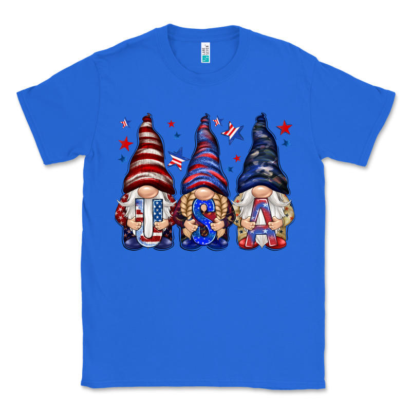 Usa Gnomies 4th Of July Classic Tee by HowdyJamesFarm | Teevron