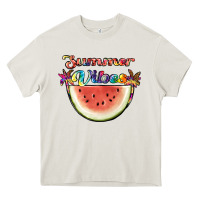 Cream summer vibes Heavy Core Tee - JahusDesignShop