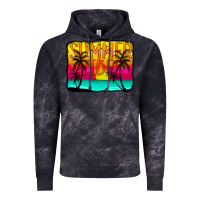 Cloud Black summer vibes Vintage Hoodie - CowCowDesign