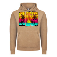 Vintage Coffee summer vibes Vintage Hoodie - CowCowDesign