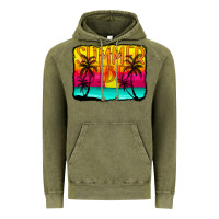 Vintage Olive summer vibes Vintage Hoodie - CowCowDesign