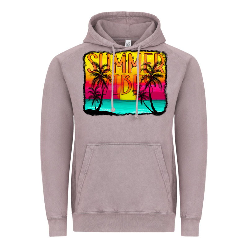 Summer Vibes Vintage Hoodie by CowCowDesign | Teevron