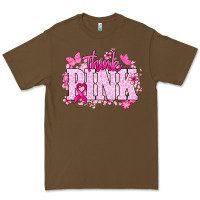 Cacao Think pink Premium Tee - NancyCooperArtShop