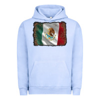 Pigment Grape Ice mexico flag black glitter leopard Urban Hoodie - AdoDesignShop