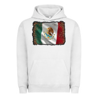Pigment Lunar Rock mexico flag black glitter leopard Urban Hoodie - AdoDesignShop