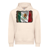 Sandshell mexico flag black glitter leopard Urban Hoodie - AdoDesignShop