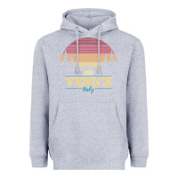 Heather Grey venice italy   vintage retro italian travel souvenir gift pullover hoo Heavyweight Hoodie - longCreatives