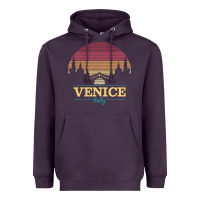 Plum venice italy   vintage retro italian travel souvenir gift pullover hoo Heavyweight Hoodie - longCreatives