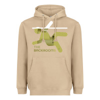 Mushroom The Backrooms graphic Heavyweight Hoodie - longCreatives