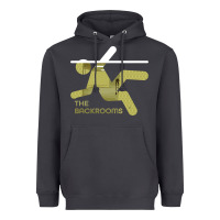 Smoke The Backrooms graphic Heavyweight Hoodie - longCreatives