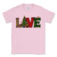 Bubblegum Pink Christmas Tree Love Classic Tee - RanaPortraitStore