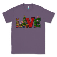 Lavender Christmas Tree Love Classic Tee - RanaPortraitStore