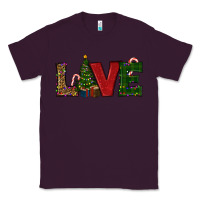 Plum Christmas Tree Love Classic Tee - RanaPortraitStore
