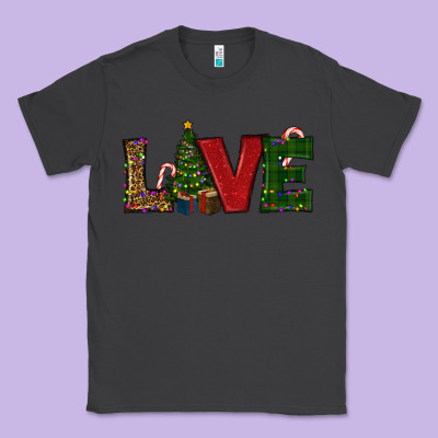 Christmas Tree Love Classic Tee Designed By Ranaportraitstore