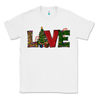 White Christmas Tree Love Classic Tee - RanaPortraitStore