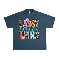 Midnight Navy sassy little thing Urban Heavy Tee - RanaPortraitStore