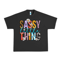 Pigment Black sassy little thing Urban Heavy Tee - RanaPortraitStore