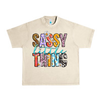 Sandshell sassy little thing Urban Heavy Tee - RanaPortraitStore