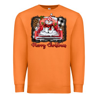 Carrot merry christmas truck snowman Premium Sweatshirt - BarkalooDesign
