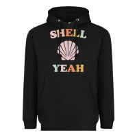 Black vintage retro shell yeah beach tropical vacation gifts t shirt Heavyweight Hoodie - longCreatives