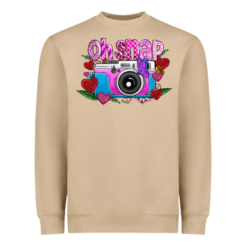 Oh Snap Heavyweight Sweatshirt by CowhideDigitalArt | Teevron