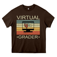 Chocolate Brown Virtual 4th Grader Heavy Core Tee - Bettercallsaul