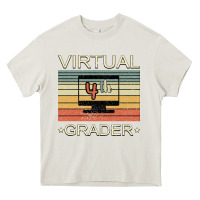 Cream Virtual 4th Grader Heavy Core Tee - Bettercallsaul