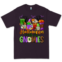 Plum Halloween with My Gnomies Coffee Cups Premium Tee - texasbilliewilder