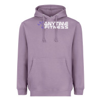 Lavender Anytimes Fitness Heavyweight Hoodie - longCreatives