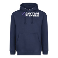 Navy Anytimes Fitness Heavyweight Hoodie - longCreatives