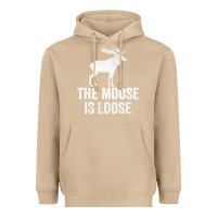 Mushroom The Moose Is Loose Alaska Moose Heavyweight Hoodie - longCreatives