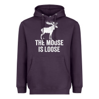 Plum The Moose Is Loose Alaska Moose Heavyweight Hoodie - longCreatives