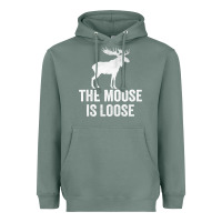 Sage The Moose Is Loose Alaska Moose Heavyweight Hoodie - longCreatives