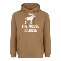 Toasted Coconut The Moose Is Loose Alaska Moose Heavyweight Hoodie - longCreatives