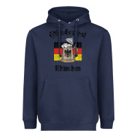 Navy Oktoberfest München German Flag Beer Stein Heavyweight Hoodie - longCreatives