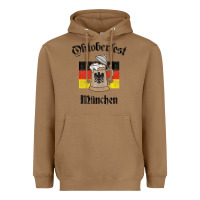 Toasted Coconut Oktoberfest München German Flag Beer Stein Heavyweight Hoodie - longCreatives
