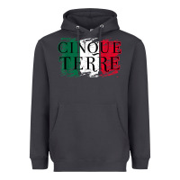 Cinque Terre Italy Travel Distressed T Shirt Heavyweight Hoodie | Teevron