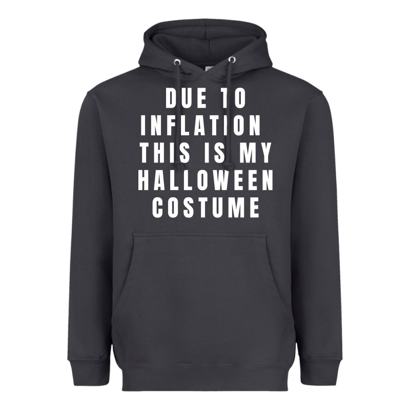 Due To Inflation, This Is My Halloween Costume Pullover Heavyweight Hoodie by longCreatives | Teevron