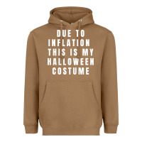 Toasted Coconut due to inflation, this is my halloween costume pullover Heavyweight Hoodie - longCreatives