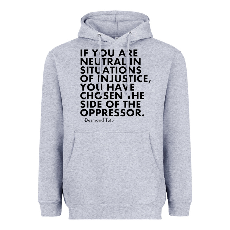 Human Rights Quote Protest Political Heavyweight Hoodie by longCreatives | Teevron