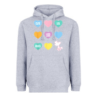 Heather Grey peanuts valentine candy heart Heavyweight Hoodie - longCreatives