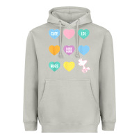 Moon Dust peanuts valentine candy heart Heavyweight Hoodie - longCreatives