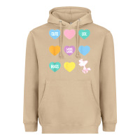Mushroom peanuts valentine candy heart Heavyweight Hoodie - longCreatives