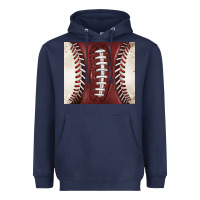 Navy american football and baseball Heavyweight Hoodie - BarkalooDesign