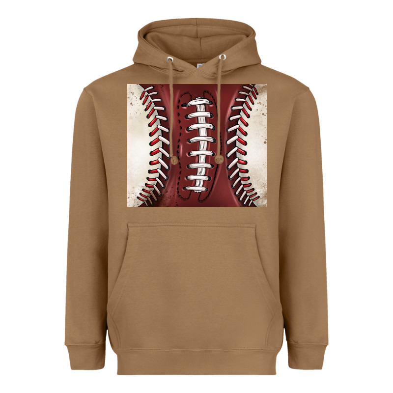American Football And Baseball Heavyweight Hoodie by BarkalooDesign | Teevron
